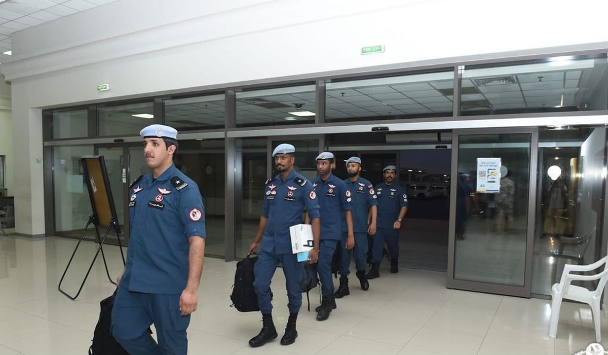 Qatari Plane Carrying Field Hospital Arrives at Benina International Airport in Benghazi
